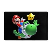 Kids Playroom \u0026 Game Room Carpet | Cute Cartoon Super Mario Characters Childrens Rug | Kids Novelty Home Decor, Perfect Area Carpet for Boys \u0026 Girls Playroom, Bedroom